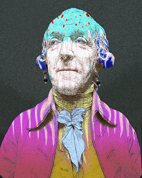 George Washington Pop Art Portrait